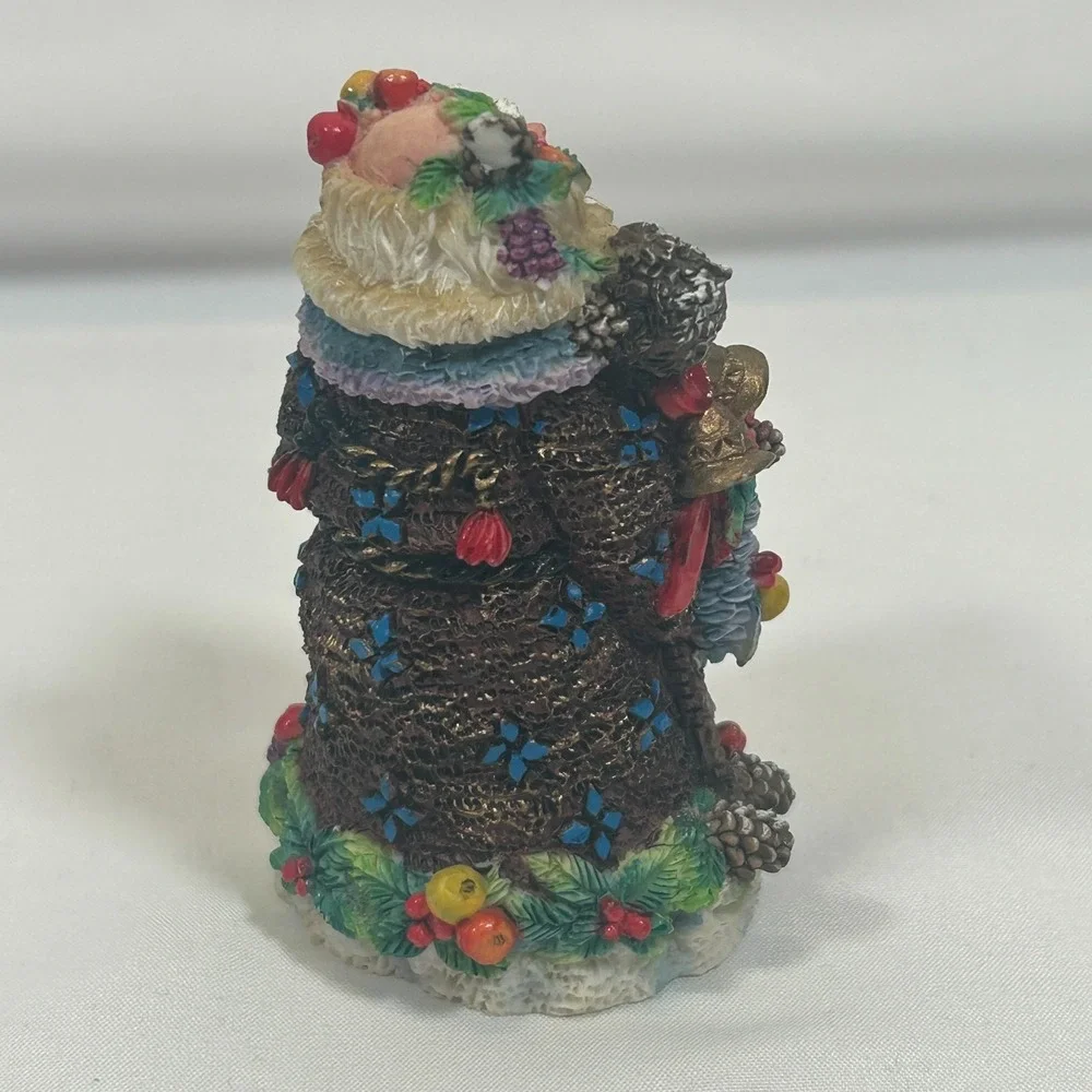 Vintage Crinkle Claus‎ 1997 Possible Dreams Noah Santa Deer Belsnickel German